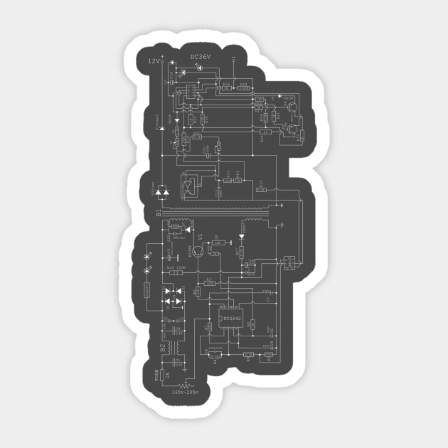 circuit Sticker by Jared1084